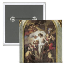 Christ Resurrected Pinback Button