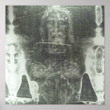 Christ - Shroud Of Turin Poster