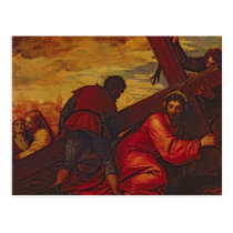 Christ Sinking under the Weight of the Cross postcards