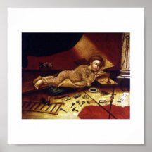 Christ Sleeping with the Attributes of the Passion Print