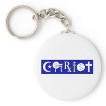 Christ - Symbols Keychain