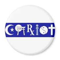 Christ - Symbols Refrigerator Magnet