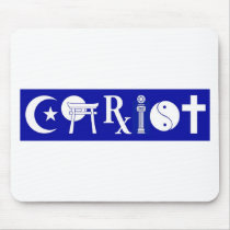 Christ - Symbols Mouse Pad