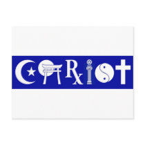Christ - Symbols Postcard