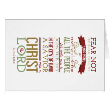 Christ the Lord Card