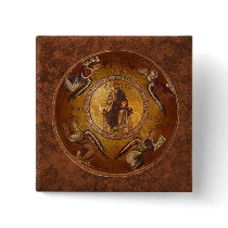 Christ the Pantakrator Christian Icon Pins