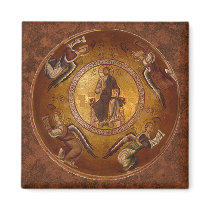 Christ the Pantakrator Christian Icon Magnet