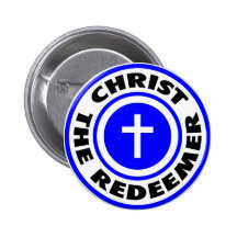 Christ the Redeemer Button