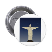 Christ the Redeemer Button