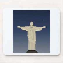 Christ the Redeemer Mouse Pad