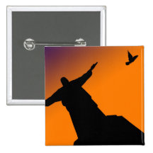 Christ the Redeemer Pin