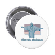 Christ the Redeemer Pinback Button