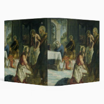 Christ Washing the Disciples' Feet, c.1547 Vinyl Binder