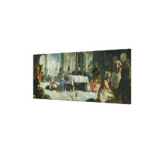 Christ Washing the Disciples' Feet, c.1547 Canvas Prints