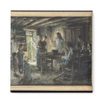 Christ with the Meek, 1903-04 Fridge Magnets