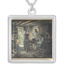 Christ with the Meek, 1903-04 Personalized Necklace