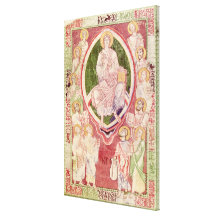 Christ with the twelve minor prophets canvas prints