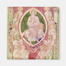 Christ with the twelve minor prophets magnet