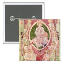 Christ with the twelve minor prophets pin