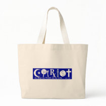 Christ with Verse 2 Tote Bag