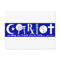 Christ with Verse 2 Post Cards