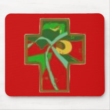 Christan Cross Mouse Mat