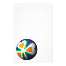 Christbaumkugel Irland tree bauble Ireland Bedrucktes Büropapier