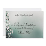 Christening Baptism, Invitation, Save the Date