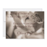 Christening Baptism Save the Date Invitation Annou