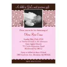 Christening/Baptismal Invitaion Invitation
