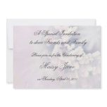 Christening Invitation Template , Baby Soft Pastel