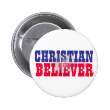 Christian Believer Religious Design Button