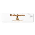 Christian Carpenter 2 gift design Bumper Sticker