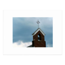 Christian Church Steeple Post Cards