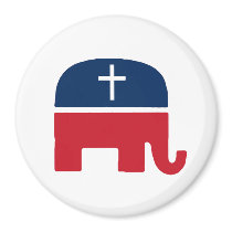Christian Conservative Fridge Magnet