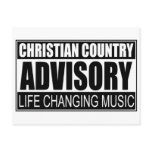 Christian Country Advisory...