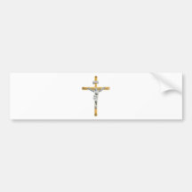 Christian Cross Bumper Sticker