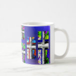 Christian Cross Collage Multi Colour by JudyMarisa mugs