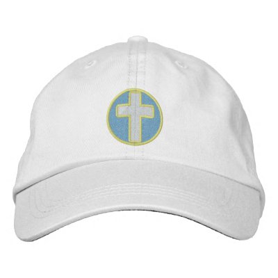 Christian Cross Embroidered Hat Christian Cross Embroidered Hat