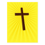 Christian Cross postcard