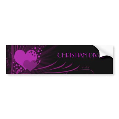 CHRISTIAN DIVA!!... Religious bumper stickers by dcoleman1