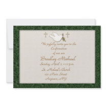 Christian Dove Invitation
