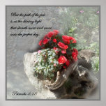 Christian Faith Art ~ Proverbs 4:18 ~ Path