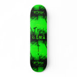 Christian Faith Jesus is Lord Skateboard