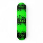 Christian Faith Jesus is Lord Skateboard
