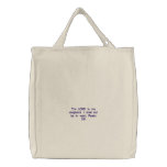 Christian faith  whole sale  gifts here embroidered tote bags