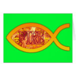 Christian Fish - I'm on FIRE for Christ