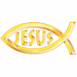 Christian Fish - Jesus - Photo Sculpture