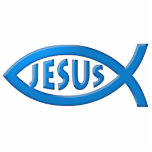 Christian Fish - Jesus - Photo Sculpture