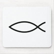 Christian Fish Mousepads